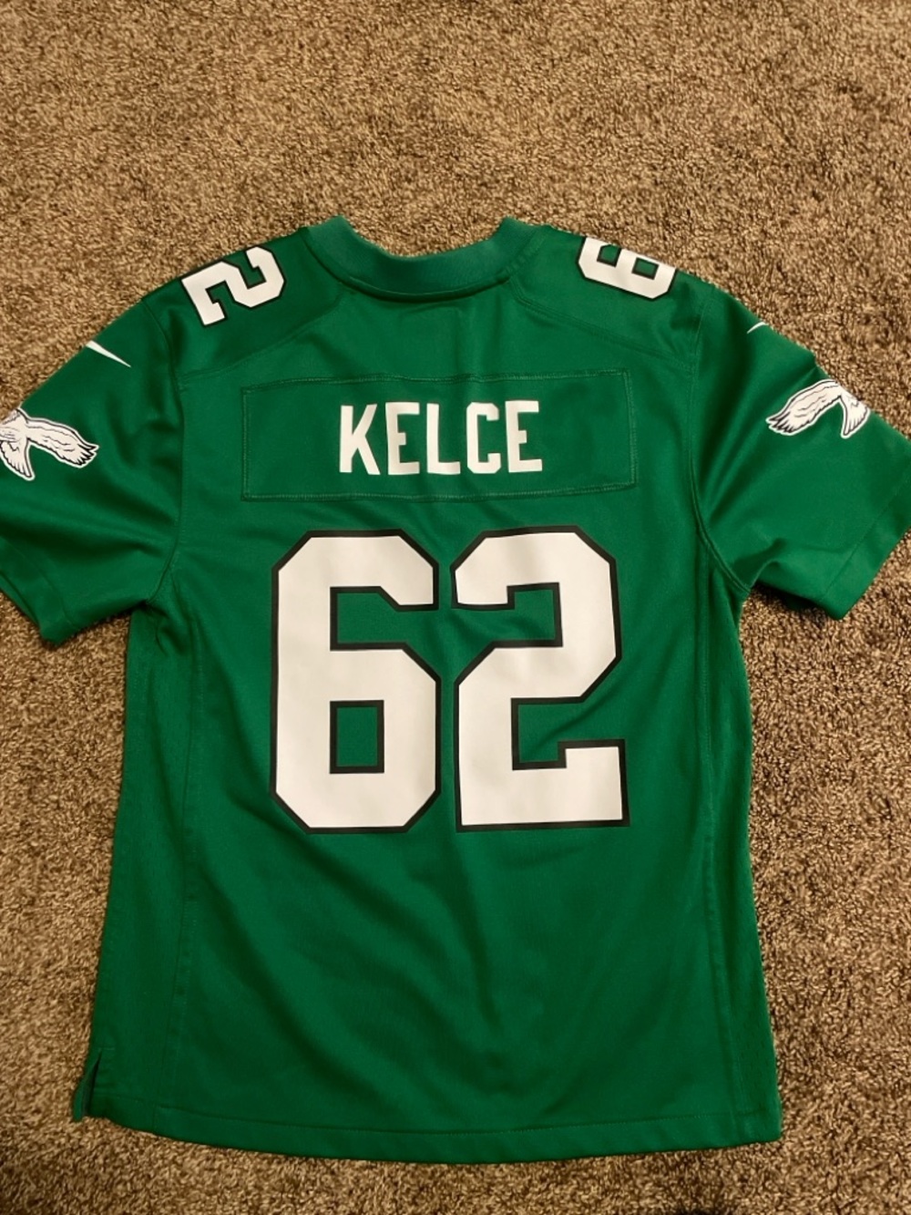 Nike Green NFL Engineered Football Jersey Panel
